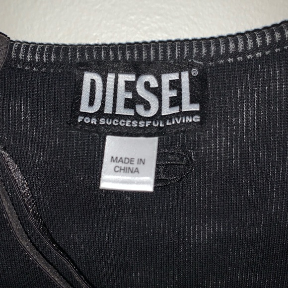 BLACK ACID WASH DIESEL DRESS (NEW) - Picture 4 of 7